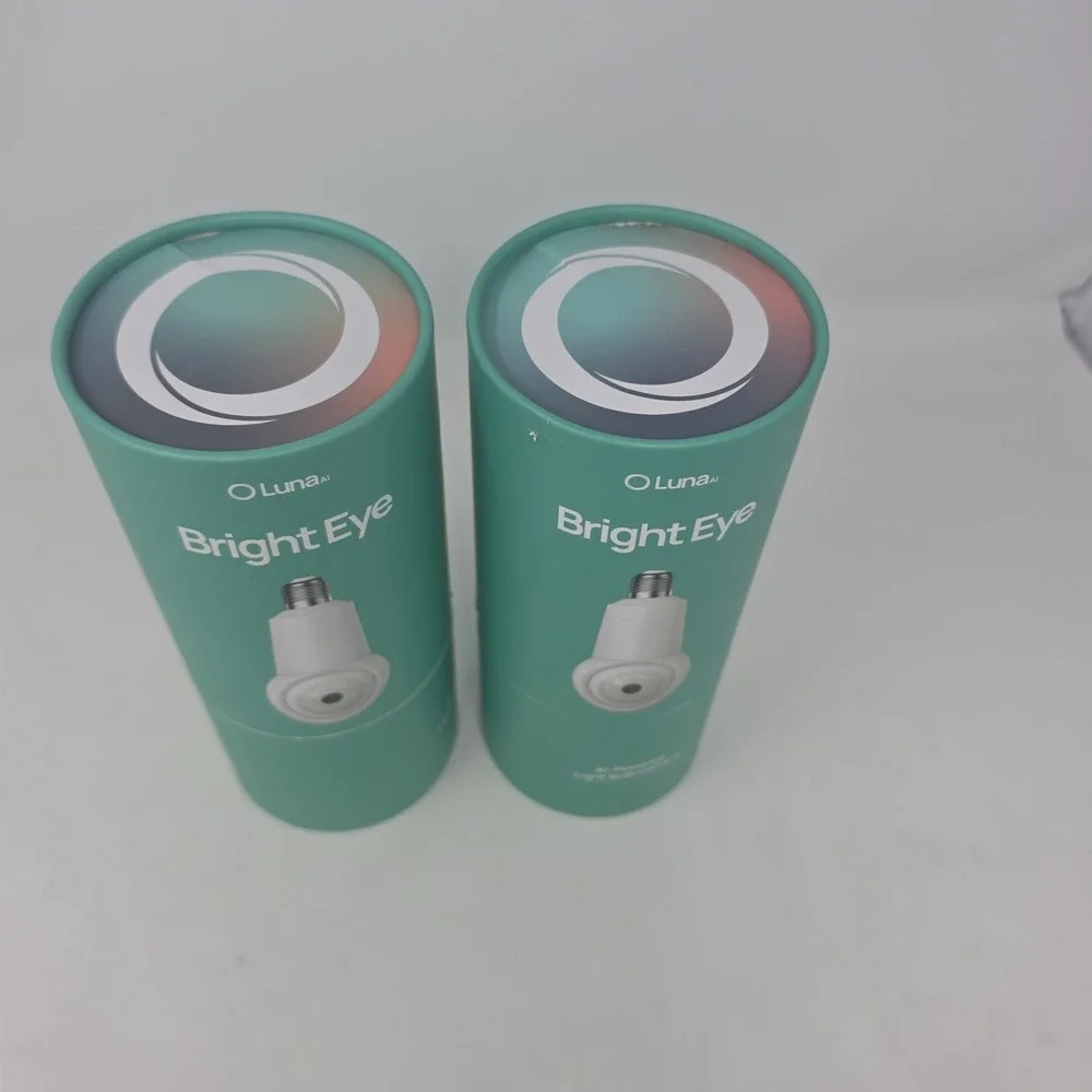 Luna Bright Eye HD Bulb Camera Wireless Night Vision Wi-Fi Lot Of 2